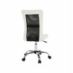 Casa si Gradina - Mobilier - Scaune si fotolii - Fotolii - Fotoliu de birou, negru/alb, IDOR NEW - Infinity.ro