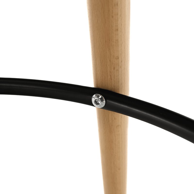 Casa si Gradina - Mobilier - Scaune si fotolii - Scaune - Scaun bar, alb/fag, EVANS - Infinity.ro