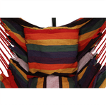 Casa si Gradina - Gradina si terasa - Balansoare si hamace - Hamace si suporturi - Hamac din panza agatat, rosu, NIKOLO NEW - Infinity.ro