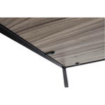 Casa si Gradina - Mobilier - Mese si birouri - Birouri - Masuta portabila, stejar/negru, JAKIM NEW TIP 1 - Infinity.ro