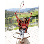 Casa si Gradina - Gradina si terasa - Balansoare si hamace - Hamace si suporturi - Hamac din panza agatat, rosu, NIKOLO NEW - Infinity.ro