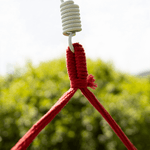 Casa si Gradina - Gradina si terasa - Balansoare si hamace - Hamace si suporturi - Hamac din panza agatat, rosu, NIKOLO NEW - Infinity.ro