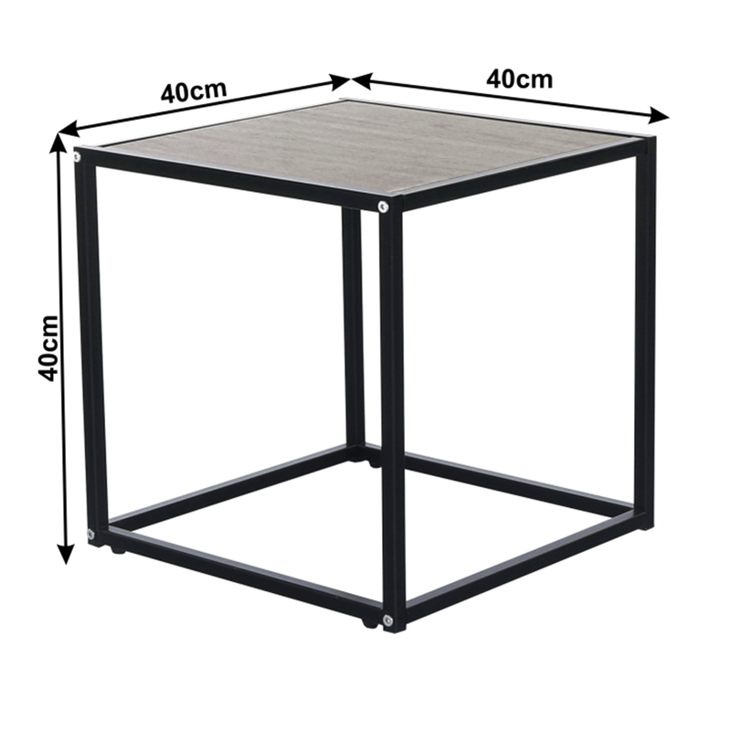 Casa si Gradina - Mobilier - Mese si birouri - Birouri - Masuta portabila, stejar/negru, JAKIM NEW TIP 1 - Infinity.ro