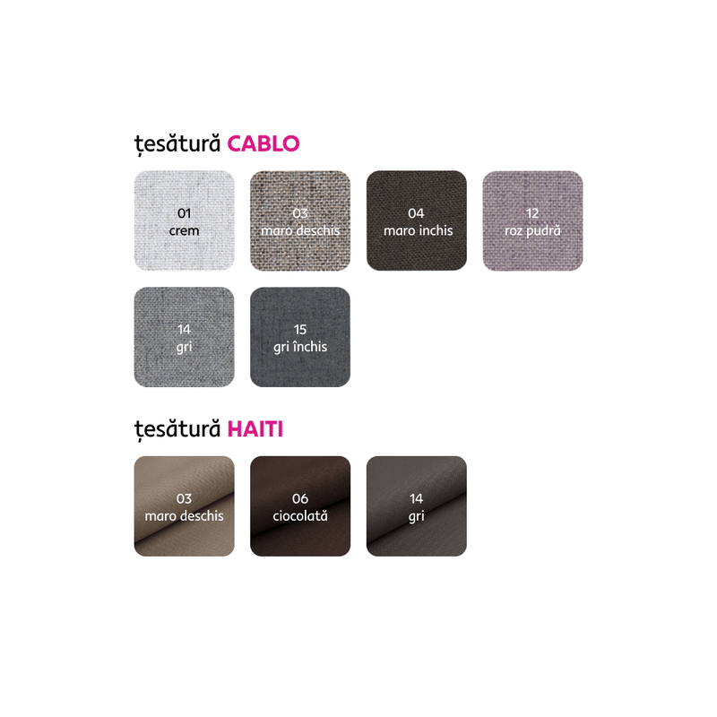 Casa si Gradina - Mobilier - Canapele si coltare - Coltare - Canapea, albastru deschis, extensibila, de dreapta, LAUREL - Infinity.ro