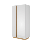 Casa si Gradina - Mobilier - Dulapuri si sifoniere - Dulapuri - Dulap, alb/stejar grandson/alb lucios, CITY - Infinity.ro