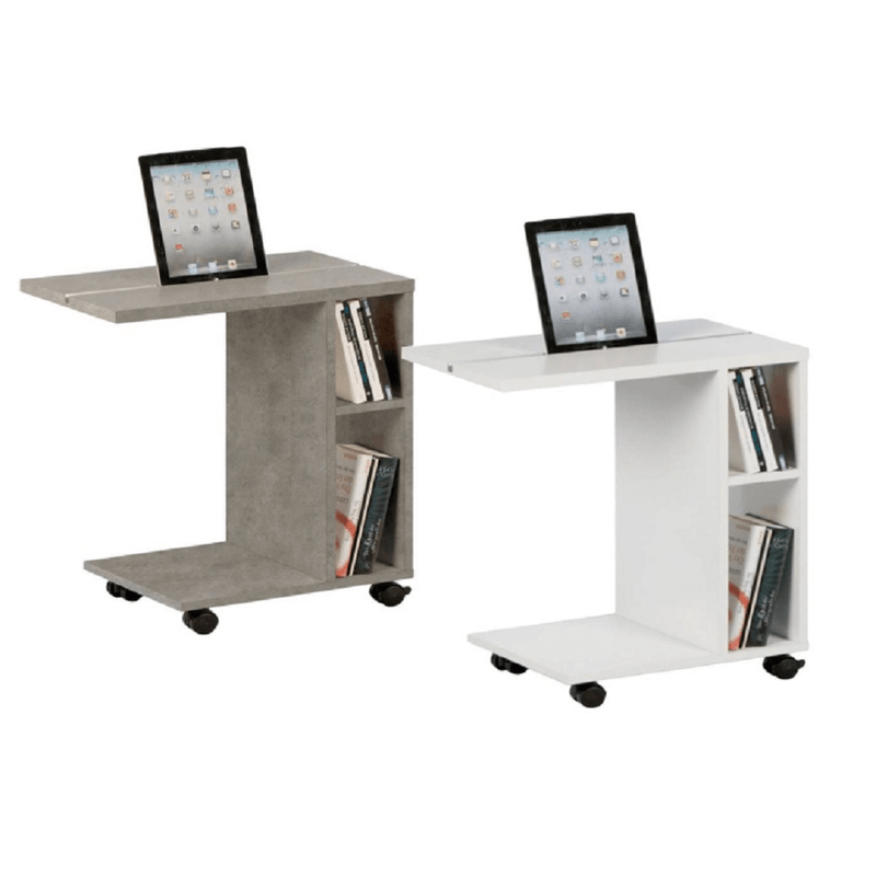 Casa si Gradina - Mobilier - Mese si birouri - Birouri - Masuta auxiliara, alb, NIDEN - Infinity.ro