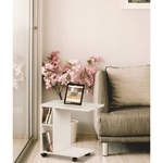 Casa si Gradina - Mobilier - Mese si birouri - Birouri - Masuta auxiliara, alb, NIDEN - Infinity.ro