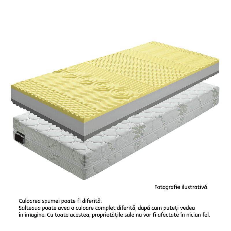 Casa si Gradina - Mobilier - Saltele si somiere - Saltele - Saltea, din spuma, 120x200, BE TEMPO VISCO - Infinity.ro