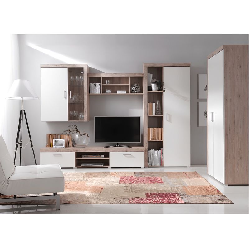 Casa si Gradina - Mobilier - Comode si corpuri - Comode - Scrin cu polite CHERIS 3, san marino/crem - Infinity.ro