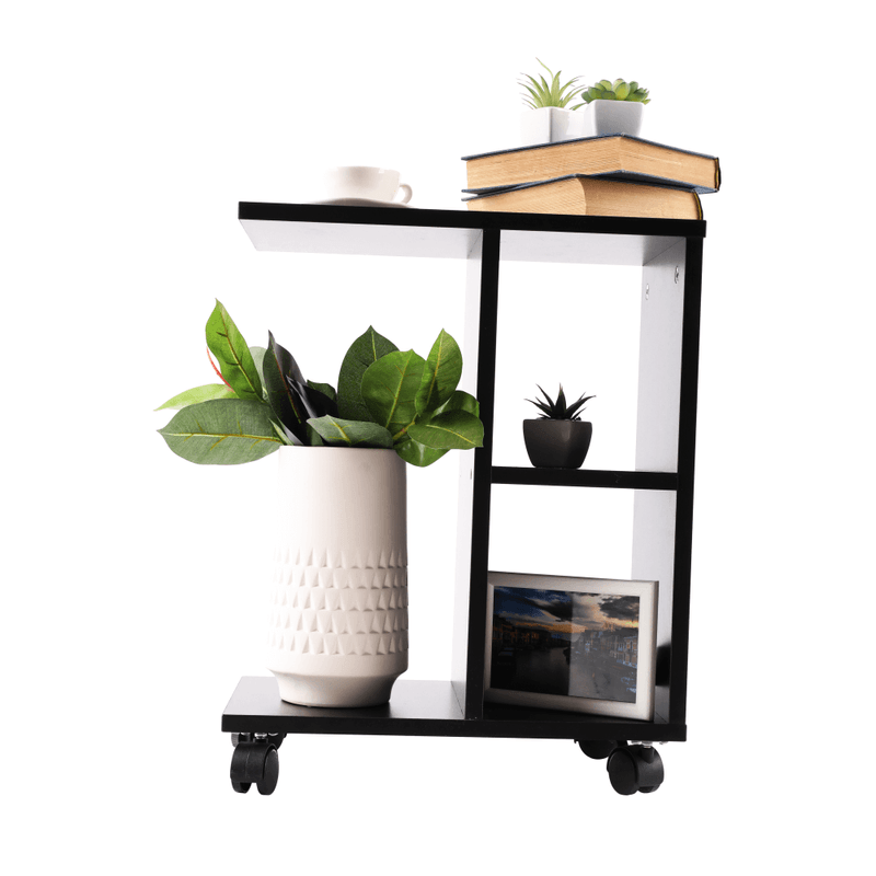 Casa si Gradina - Mobilier - Mese si birouri - Birouri - Masuta auxiliara, negru, ABBAS NEW - Infinity.ro