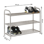 Casa si Gradina - Mobilier - Dulapuri si sifoniere - Dulapuri pantofi - Pantofar cu 3-randuri, otel inoxidabil, NILS - Infinity.ro