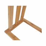 Casa si Gradina - Sanitare - Suporturi si accesorii baie - Suporturi baie - Stand pt. prosoape, bambus/alb, KOMO NEW - Infinity.ro