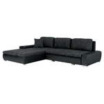 Casa si Gradina - Mobilier - Canapele si coltare - Coltare - Coltar, negru/negru suvitat, TONIKS - Infinity.ro