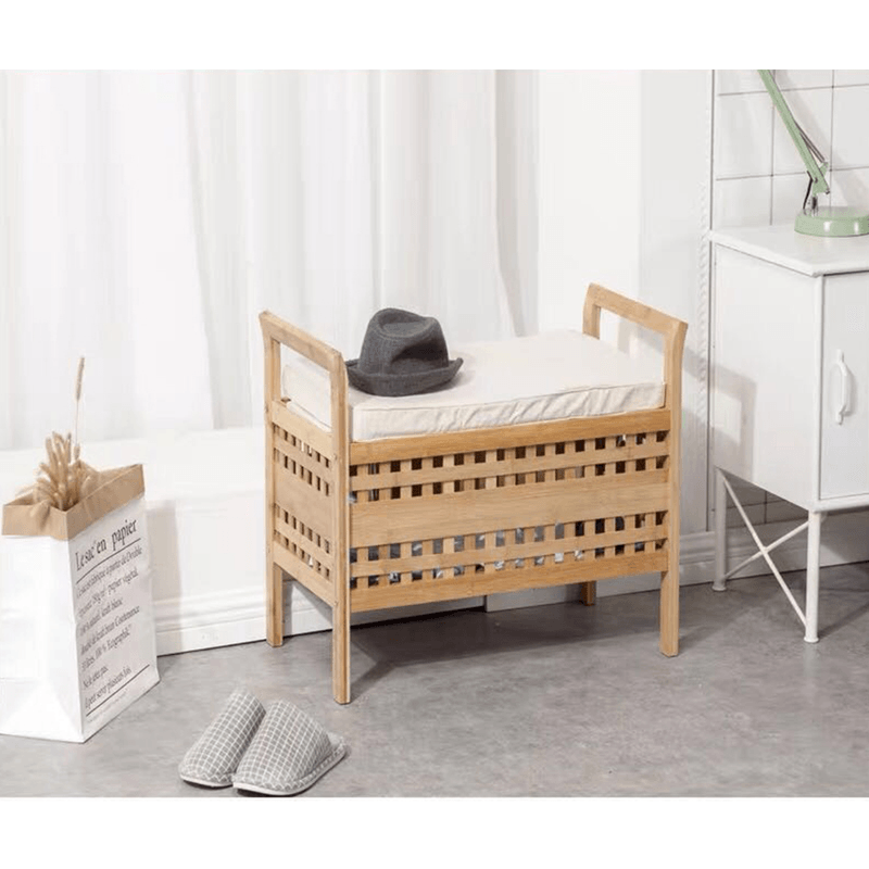 Casa si Gradina - Mobilier - Organizare si depozitare - Bancute - Banca, bambus natural/bej, TOLOSA - Infinity.ro