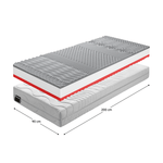 Casa si Gradina - Mobilier - Saltele si somiere - Saltele - Saltea, spuma, 90x200, BE TEMPO 30 NEW - Infinity.ro