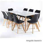 Casa si Gradina - Mobilier - Scaune si fotolii - Scaune - Scaun, negru/fag, BALI 2 NEW - Infinity.ro