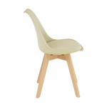 Casa si Gradina - Mobilier - Scaune si fotolii - Scaune - Scaun,  cappuccino vanilie/fag, BALI 2 NEW - Infinity.ro