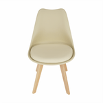 Casa si Gradina - Mobilier - Scaune si fotolii - Scaune - Scaun,  cappuccino vanilie/fag, BALI 2 NEW - Infinity.ro