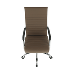 Casa si Gradina - Mobilier - Scaune si fotolii - Scaune - Scaun de birou, piele eco/metal, taupe/crom, FARAN - Infinity.ro