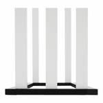 Casa si Gradina - Sanitare - Suporturi si accesorii baie - Suporturi baie - Suport pt. prosoape, alb/negru, KOMO NEW - Infinity.ro