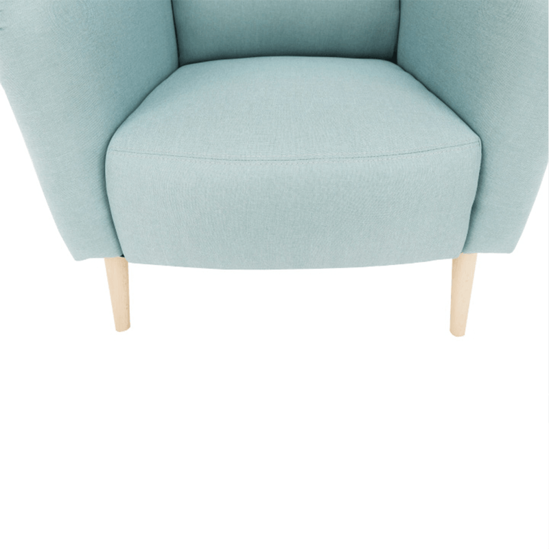 Casa si Gradina - Mobilier - Scaune si fotolii - Scaune - Scaun de design, tesatura mentol/model, BELEK - Infinity.ro