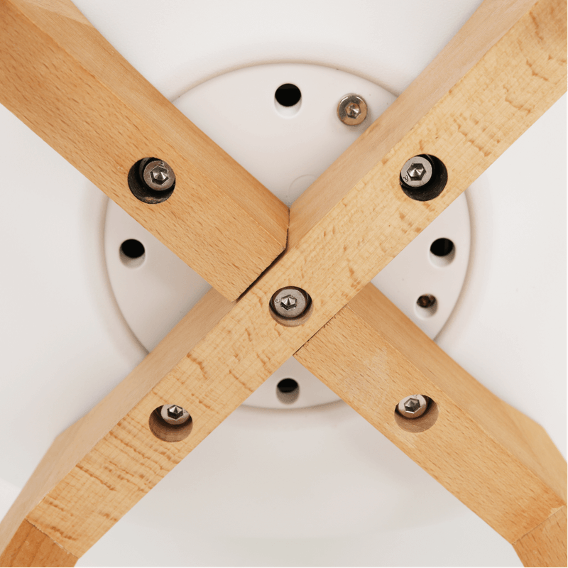 Casa si Gradina - Mobilier - Scaune si fotolii - Scaune - Scaun, alb/fag, BALI 2 NEW - Infinity.ro