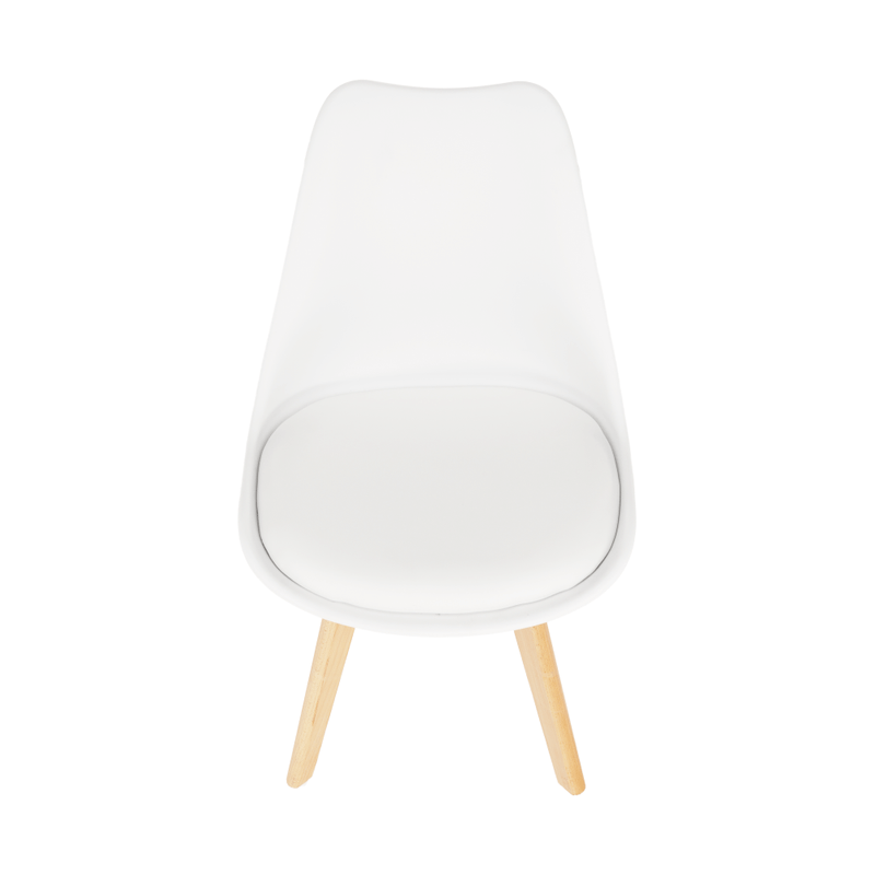 Casa si Gradina - Mobilier - Scaune si fotolii - Scaune - Scaun, alb/fag, BALI 2 NEW - Infinity.ro