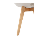 Casa si Gradina - Mobilier - Scaune si fotolii - Scaune - Scaun, alb/fag, BALI 2 NEW - Infinity.ro