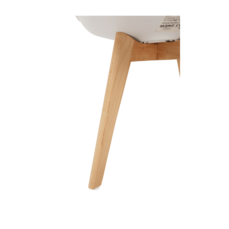 Casa si Gradina - Mobilier - Scaune si fotolii - Scaune - Scaun, alb/fag, BALI 2 NEW - Infinity.ro