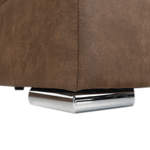 Casa si Gradina - Mobilier - Canapele si coltare - Coltare - coltar, material maro/violet deschis, dreapta, LANZA - Infinity.ro