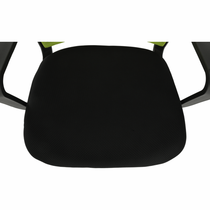 Casa si Gradina - Mobilier - Scaune si fotolii - Scaune - Scaun de birou, plasa verde/tesatura neagra, APOLO - Infinity.ro