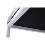 Casa si Gradina - Mobilier - Organizare si depozitare - Bancute - Banca cu rafturi pantofi, negru/alb, LYROS - Infinity.ro