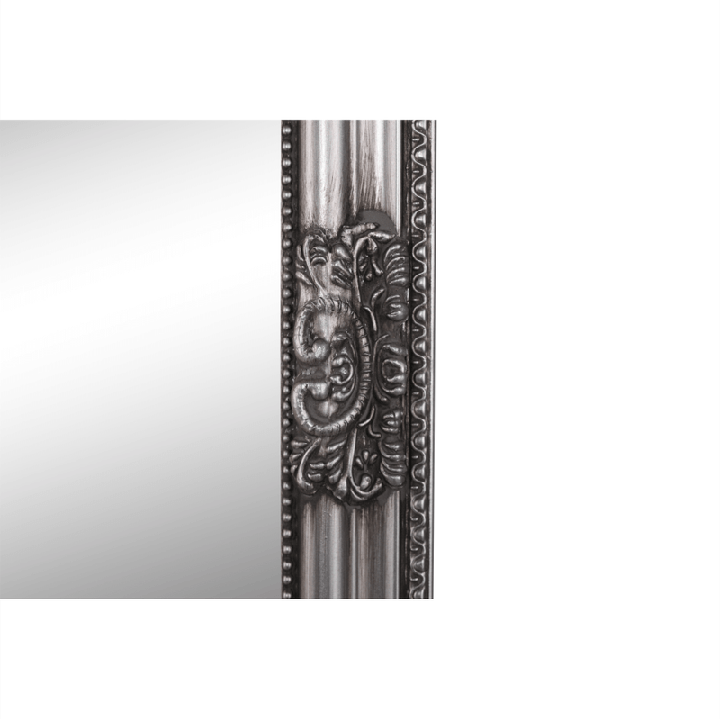 Casa si Gradina - Decoratiuni - Oglinzi - Oglinda, cadru argintiu din lemn, MALKIA TIP 11 - Infinity.ro