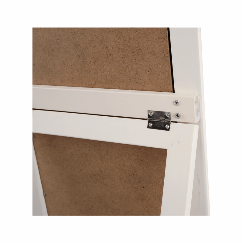 Casa si Gradina - Decoratiuni - Oglinzi - Oglinda, cadru din lemn culoarea smantanii, MALKIA TIP 12 - Infinity.ro