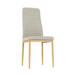 Casa si Gradina - Mobilier - Scaune si fotolii - Scaune - Scaun, material textil bej/cadru metalic fag, COLETA NOVA - Infinity.ro