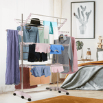 Market - Spalare si intretinere rufe - Uscatoare de rufe si accesorii - Uscator de haine, alb, DENAL - Infinity.ro