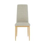 Casa si Gradina - Mobilier - Scaune si fotolii - Scaune - Scaun, material textil bej/cadru metalic fag, COLETA NOVA - Infinity.ro