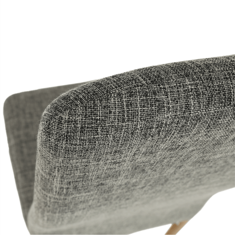 Casa si Gradina - Mobilier - Scaune si fotolii - Scaune - Scaun, material textil gri deschis/cadru metalic fag, COLETA NOVA - Infinity.ro