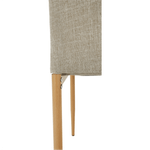 Casa si Gradina - Mobilier - Scaune si fotolii - Scaune - Scaun, material textil bej/cadru metalic fag, COLETA NOVA - Infinity.ro