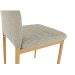 Casa si Gradina - Mobilier - Scaune si fotolii - Scaune - Scaun, material textil bej/cadru metalic fag, COLETA NOVA - Infinity.ro