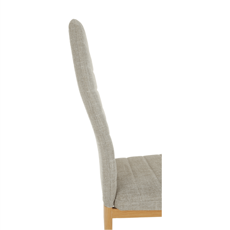 Casa si Gradina - Mobilier - Scaune si fotolii - Scaune - Scaun, material textil bej/cadru metalic fag, COLETA NOVA - Infinity.ro