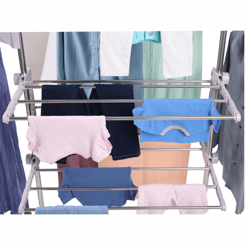 Market - Spalare si intretinere rufe - Uscatoare de rufe si accesorii - Uscator de haine, alb, DENAL - Infinity.ro