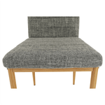 Casa si Gradina - Mobilier - Scaune si fotolii - Scaune - Scaun, material textil gri deschis/cadru metalic fag, COLETA NOVA - Infinity.ro