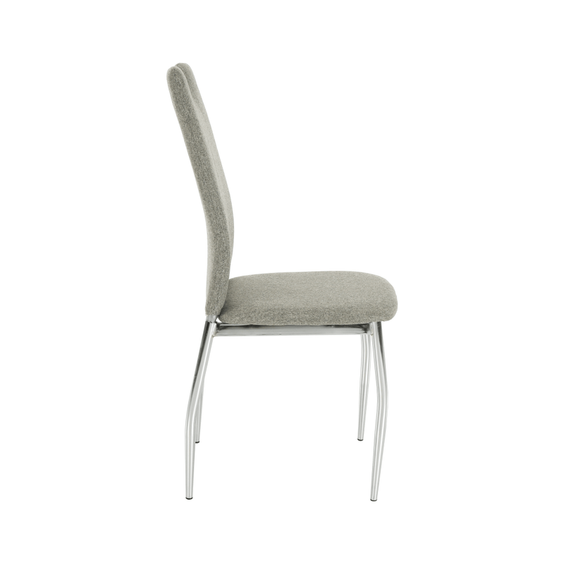 Casa si Gradina - Mobilier - Scaune si fotolii - Scaune - Scaun bucatarie, material textil bej/crom, OLIVA NEW - Infinity.ro