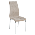 Casa si Gradina - Mobilier - Scaune si fotolii - Scaune - Scaun dining, bej/crom, GERDA NEW - Infinity.ro