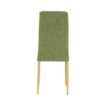 Casa si Gradina - Mobilier - Scaune si fotolii - Scaune - Scaun, material textil verde/cadru metalic fag, COLETA NOVA - Infinity.ro