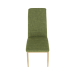 Casa si Gradina - Mobilier - Scaune si fotolii - Scaune - Scaun, material textil verde/cadru metalic fag, COLETA NOVA - Infinity.ro
