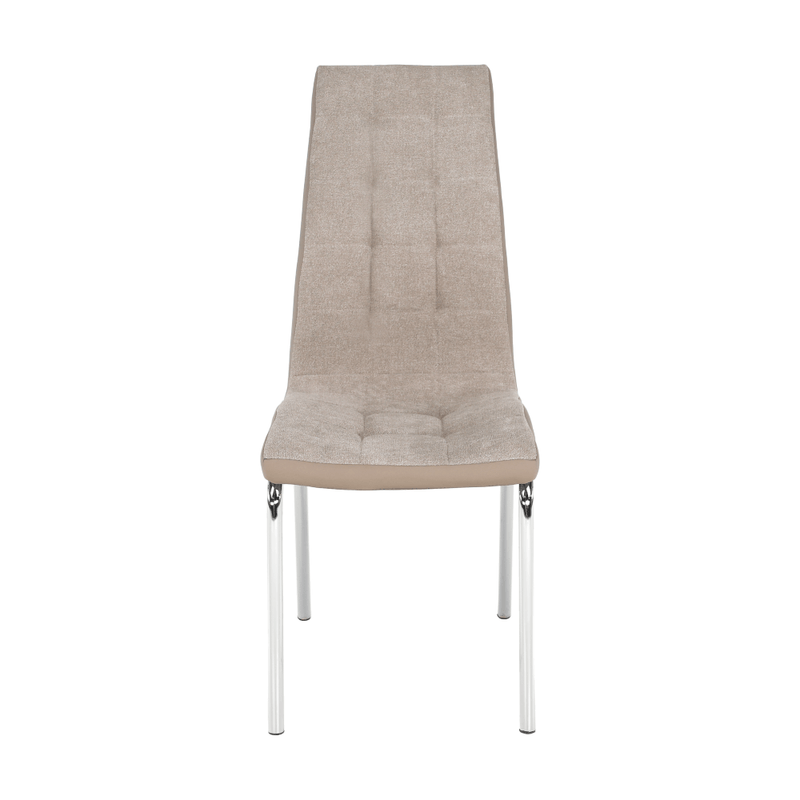Casa si Gradina - Mobilier - Scaune si fotolii - Scaune - Scaun dining, bej/crom, GERDA NEW - Infinity.ro