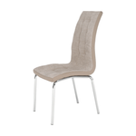 Casa si Gradina - Mobilier - Scaune si fotolii - Scaune - Scaun dining, bej/crom, GERDA NEW - Infinity.ro
