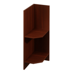 Casa si Gradina - Mobilier - Dulapuri si sifoniere - Dulapuri - Dulap inferior D25PZ, model dreapta, nuc Milano, SICILIA - Infinity.ro